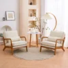 Kursi Armchair Kayu Solid Mid-Century