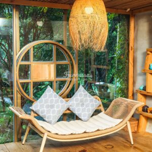 Daybed Rotan Modern Minimalis untuk Ruang Santai