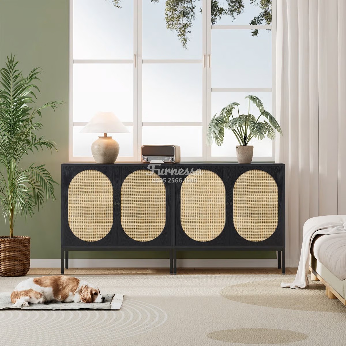 Kabinet Buffet Modern Hence Bikin Tampilan Premium