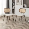 Kursi Café Rotan Sintetis Scandinavian Style