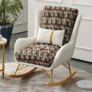 Kursi Goyang Armchair Elegan Untuk Zona Santai Rumah