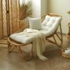 Kursi Lounger Rotan Multifungsi Natural Rattan