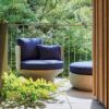 Kursi Santai Rotan Outdoor Minimalis & Elegan