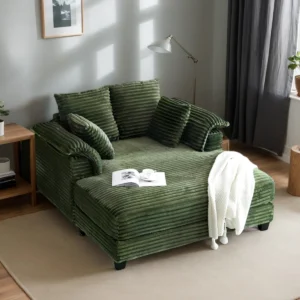 Kursi Sofa Bed Corduroy Nyaman Serbaguna