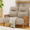 Kursi Sofa Loveseat Skandinavia Armrest Rotan