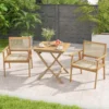 Kursi Teras Kayu Jati & Meja Lipat Furniture Outdoor