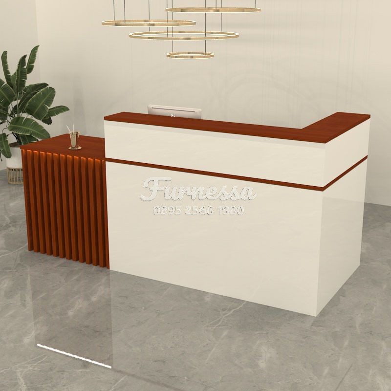 Meja Front Office Kantor & Klinik