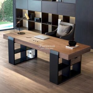 Meja Kantor Modern yang Bikin Work From Home Makin Estetik