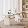 Meja Kantor Putih Kekinian Bikin Kerja Jadi Mood Booster