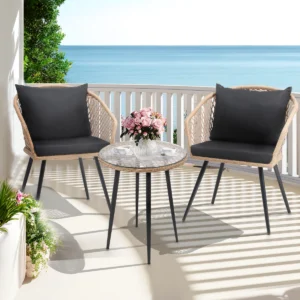 Set Furniture Rotan Outdoor Tahan Cuaca