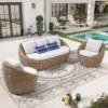 Set Furniture Rotan Sintetis Outdoor