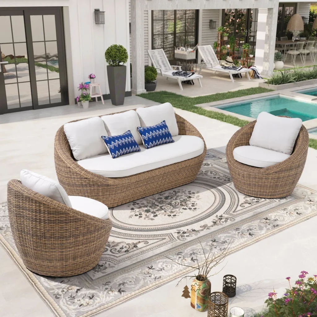 Set Furniture Rotan Sintetis Outdoor