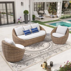 Set Furniture Rotan Sintetis Outdoor