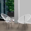 Set Kursi Meja Bistro Outdoor Minimalis 3 Pcs