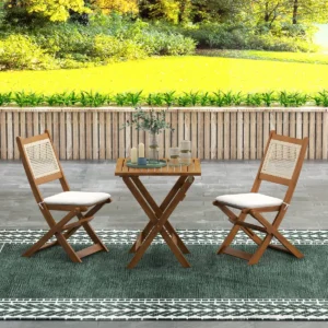 Set Meja Kursi Lipat Minimalis Outdoor Praktis & Elegan