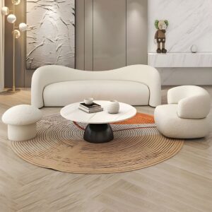 Sofa Desain Unik Minimalis dengan Armchair Stylish