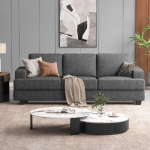 Sofa Panjang Upholstery Kain Lembut