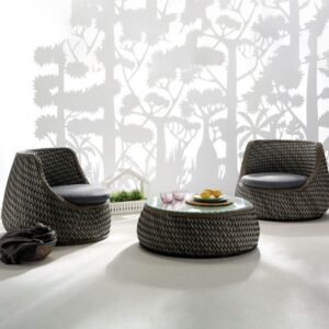 Sofa Rotan Single Chair Cocok untuk Outdoor & Indoor