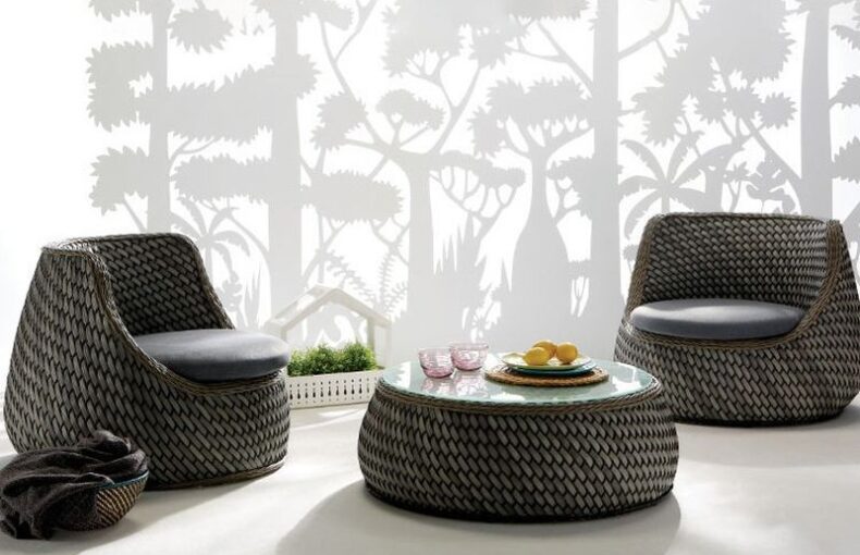 Sofa Rotan Single Chair Cocok untuk Outdoor & Indoor