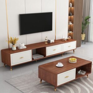 TV Cabinet Minimalis Modern Panjang untuk Ruang Tamu