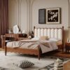 Tempat Tidur Anak Minimalis Kayu Finishing Natural