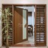 Pintu Rumah Minimalis Kayu Jati/Mahoni Solid Premium