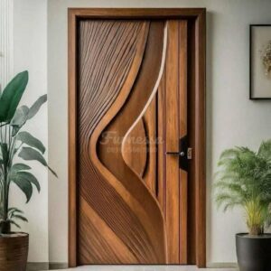 Pintu Rumah Minimalis Kayu Custom Desain Eksklusif