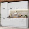 Kitchen set putih 240 cm bikin dapur rapi maksimal