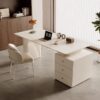 Meja Kantor Modern dengan Laci Stylish