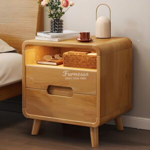 Nakas Kayu Natural yang Aesthetic Banget Buat Kamar Kekinian