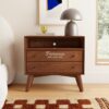 Nakas Klasik Kayu Solid Finishing Walnut
