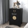 Nakas Minimalis Gold Accent Gaya Hotel Bintang Lima