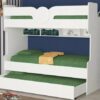 Ranjang susun modern untuk kamar anak