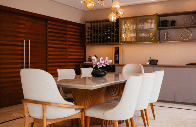 Furnessa Furniture meja makan 2