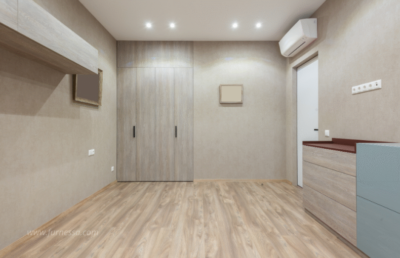 Inspirasi Lemari Pakaian Custom untuk Kamar Sempit