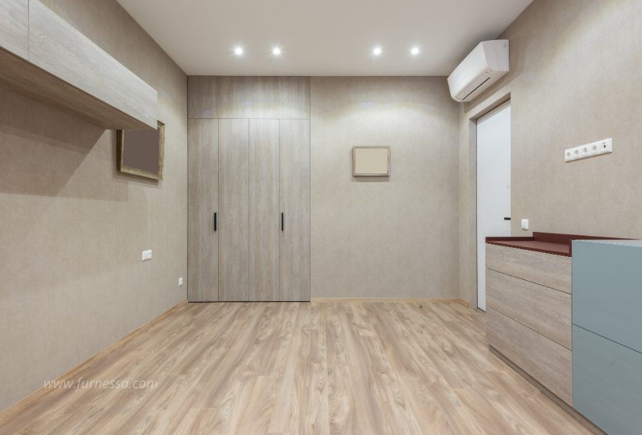 Inspirasi Lemari Pakaian Custom untuk Kamar Sempit