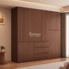 Lemari Plywood HPL Premium, Tampilan Rapi & Modern