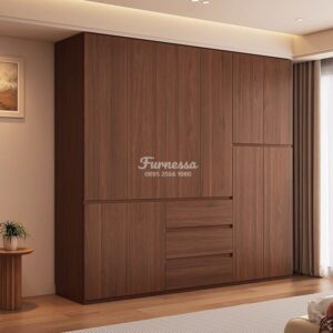 Lemari Plywood HPL Premium, Tampilan Rapi & Modern