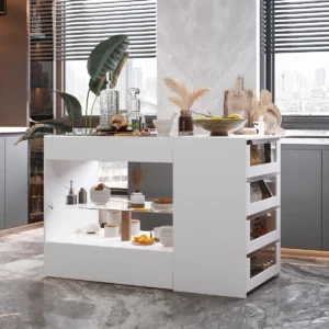 Kitchen Island Minimalis Multifungsi Modern