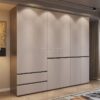 Lemari Pakaian Built-in Modern