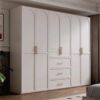 Lemari Pakaian Klasik Modern Elegan