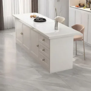 Meja Island Dapur Marble Modern Premium