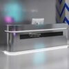 Meja Resepsionis Kantor Desain Modern dan Fungsional