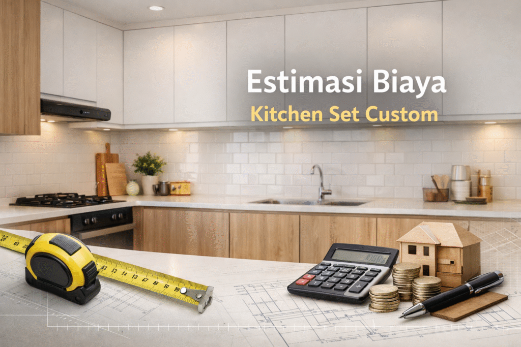 Estimasi biaya kitchen set di Tangerang Selatan