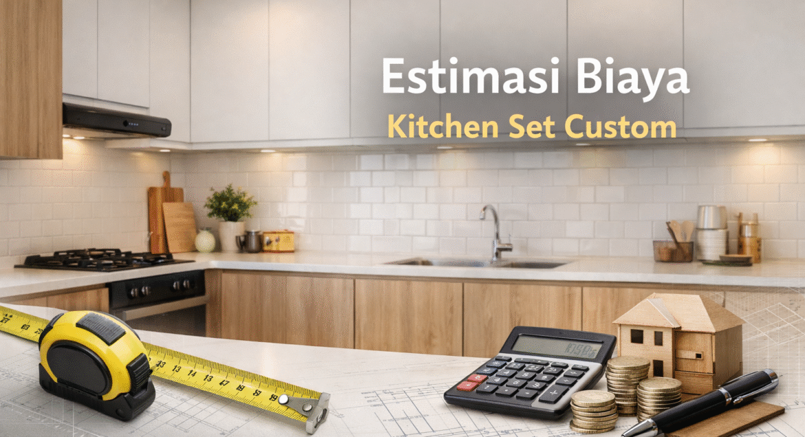 Estimasi biaya kitchen set di Tangerang Selatan