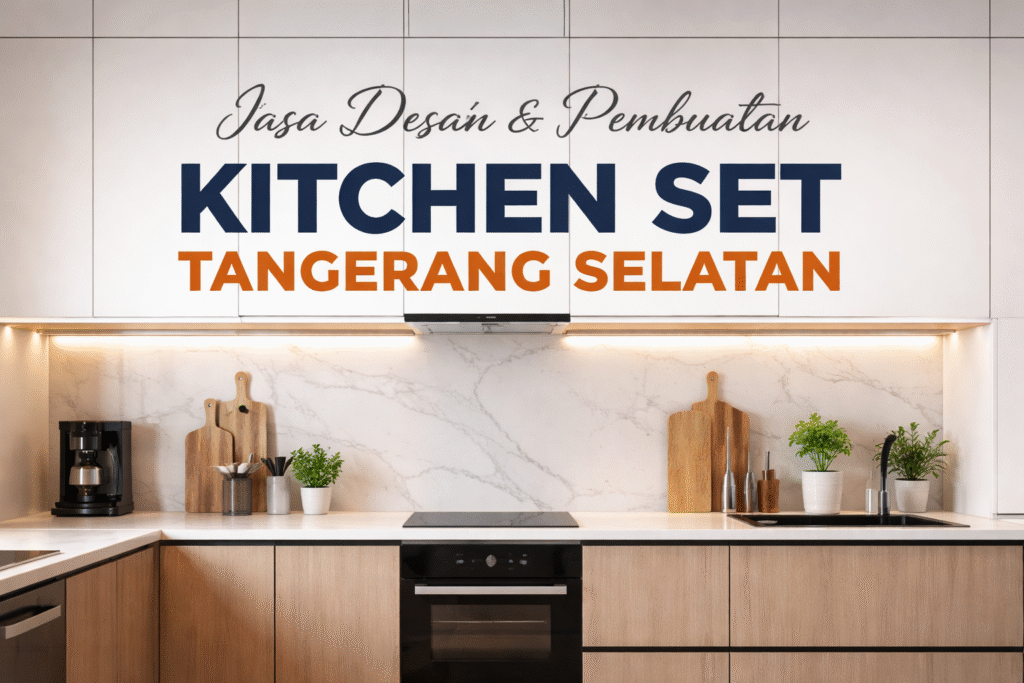 Kitchen Set Tangerang Selatan Jasa Desain & Pembuatan Custom