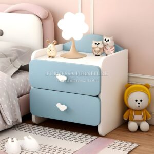 Nakas Anak Minimalis Laci Ganda Warna Pastel Modern