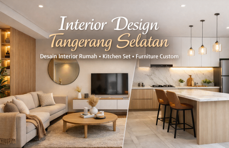 Interior Design Tangerang Selatan – Inspirasi Kitchen Set, Wardrobe, dan Interior Rumah Modern