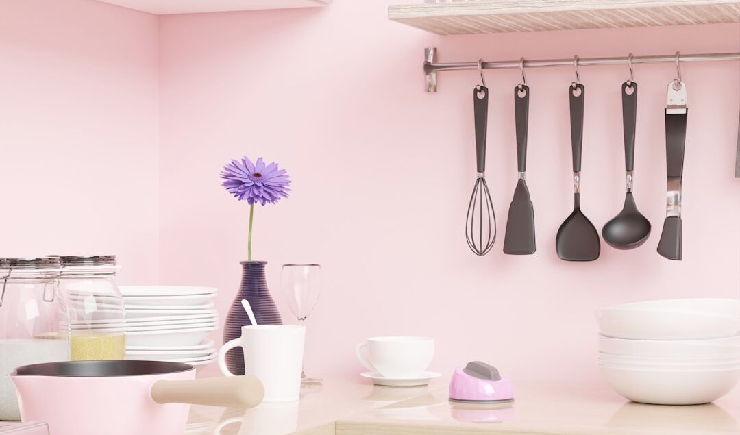 tips menata kitchen set agar terlihat rapi