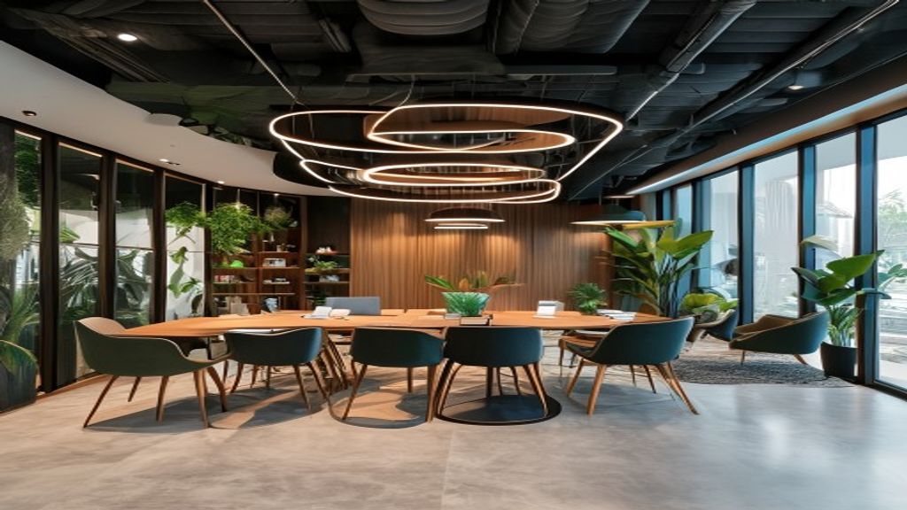 Ide desain interior kantor modern di Tangerang Selatan